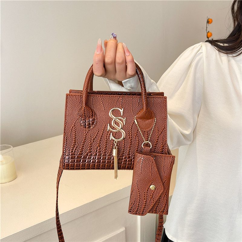 Minimalist Top-Handle Crossbody Bag