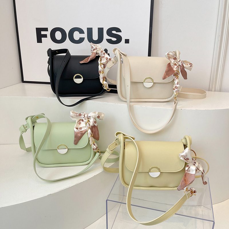 Top-Handle Crossbody Small Square Bag