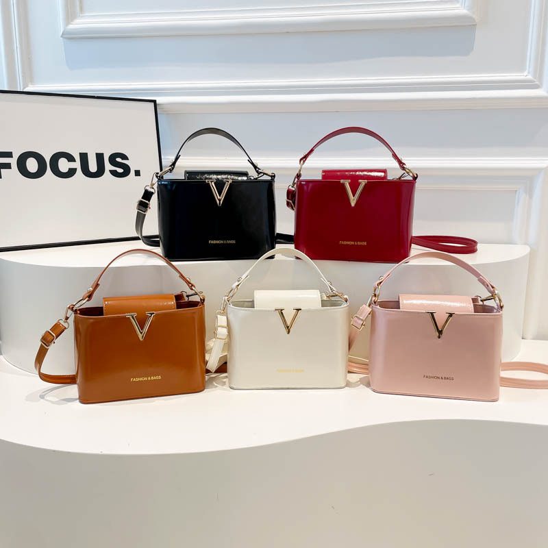 Minimalist Top-Handle Crossbody Bag