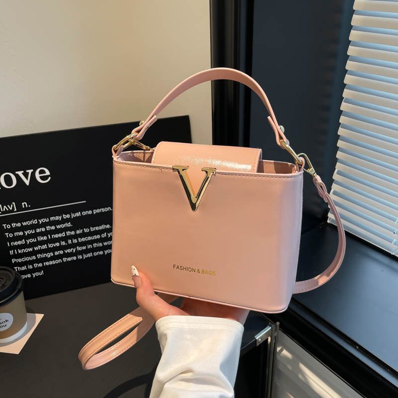 Minimalist Top-Handle Crossbody Bag view 2