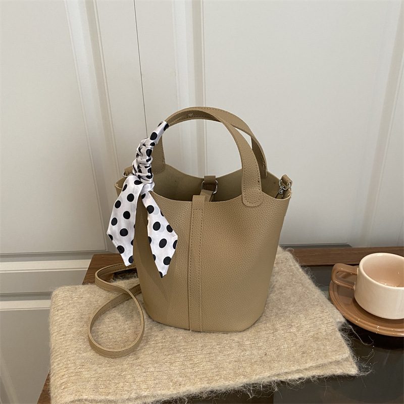 Solid Color Retro Crossbody Shoulder Bag view 2