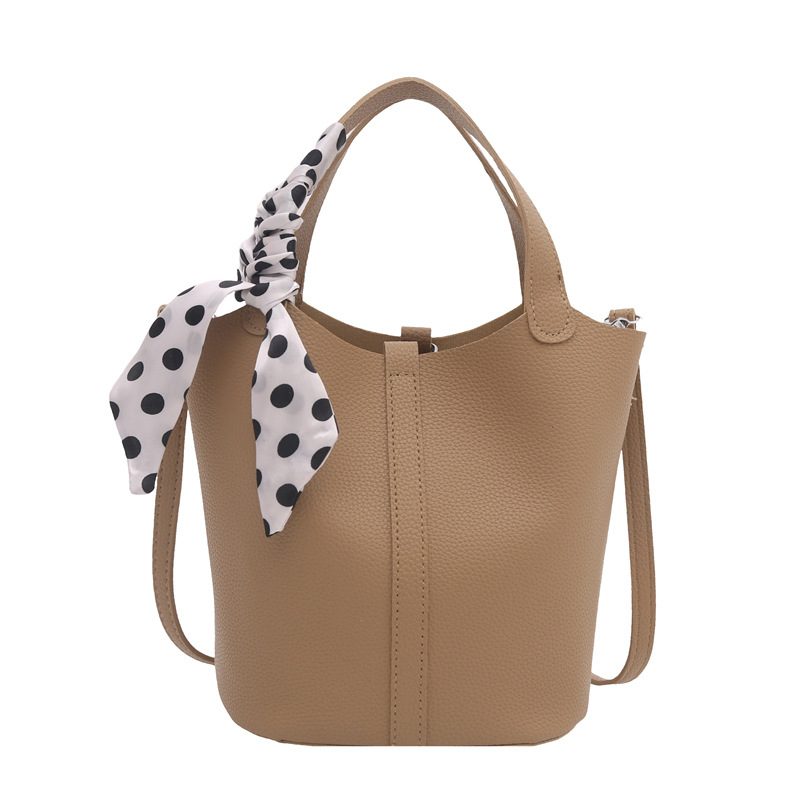 Solid Color Retro Crossbody Shoulder Bag view 6