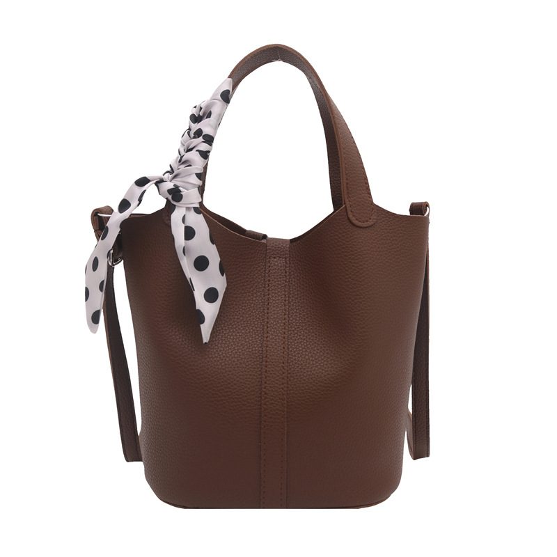 Solid Color Retro Crossbody Shoulder Bag view 8