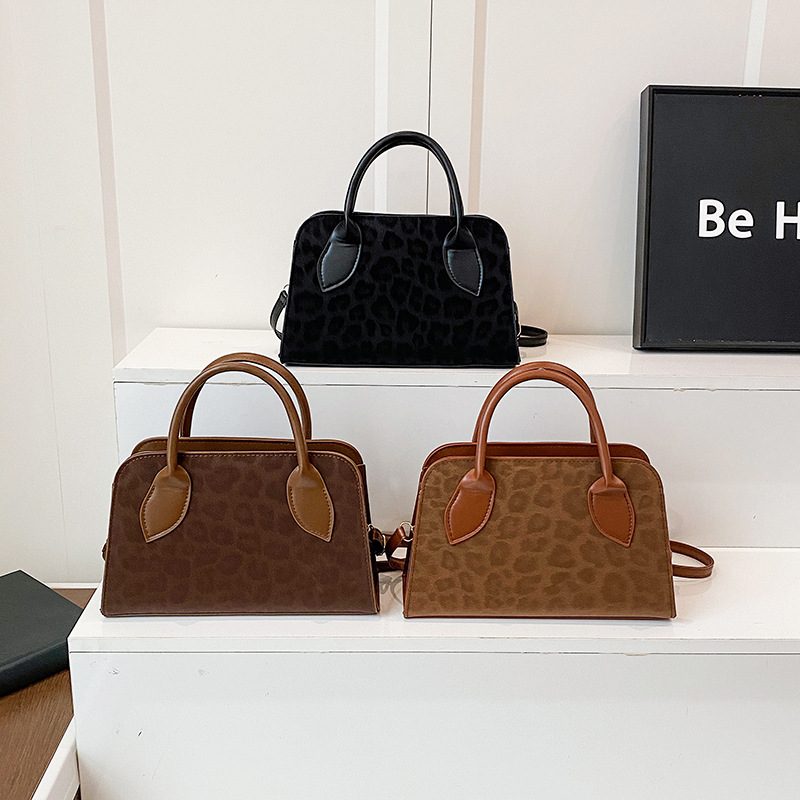 Vintage Top-Handle Crossbody Bag