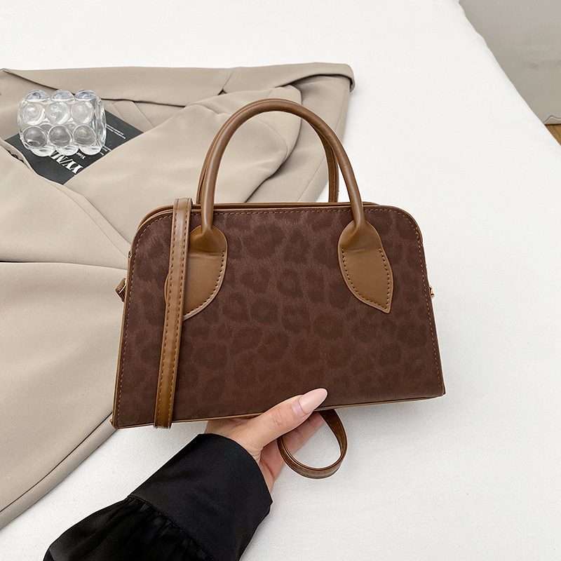Vintage Top-Handle Crossbody Bag view 3