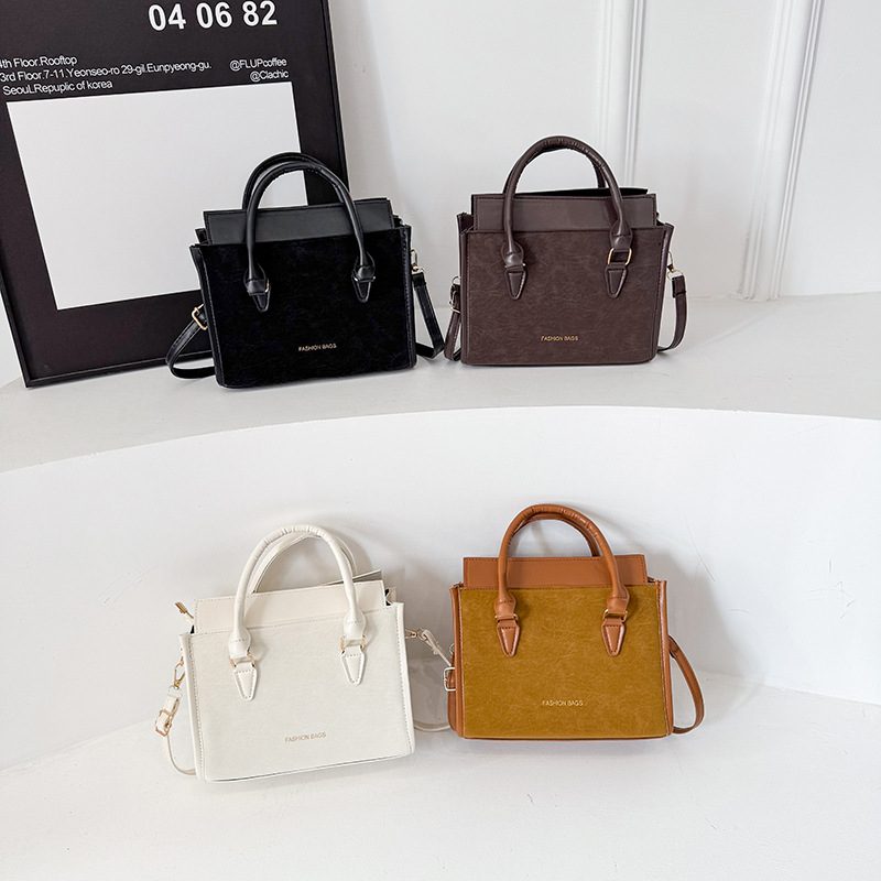 Versatile Minimalist Crossbody Top-Handle Bag