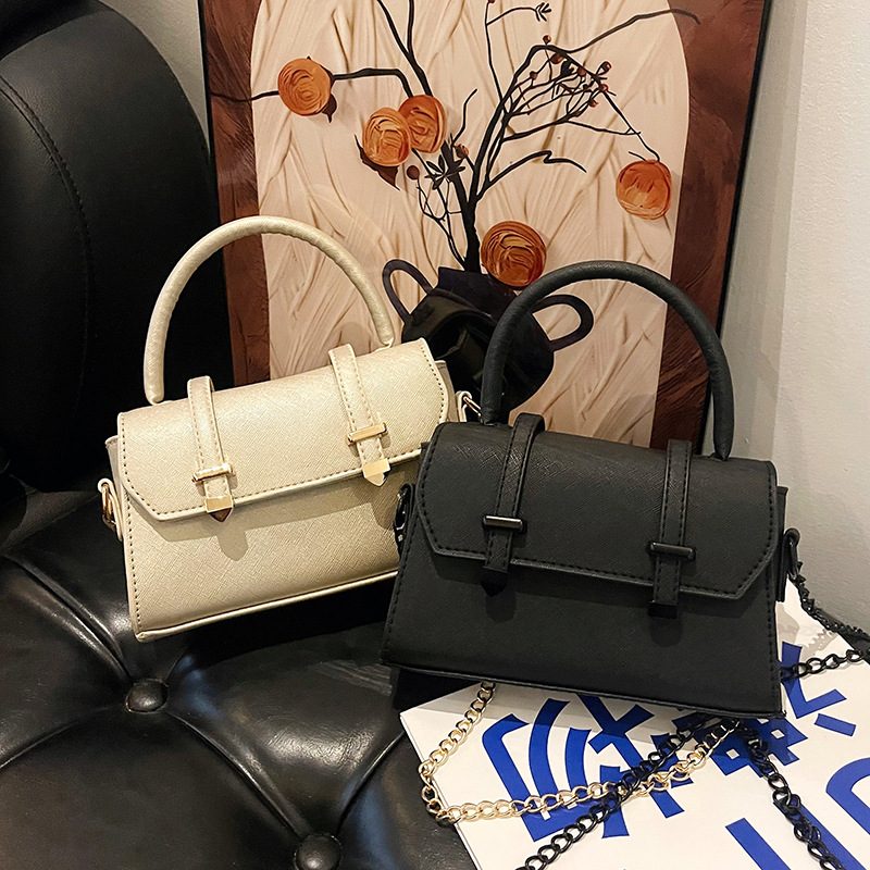 Vintage Top-Handle Crossbody Bag