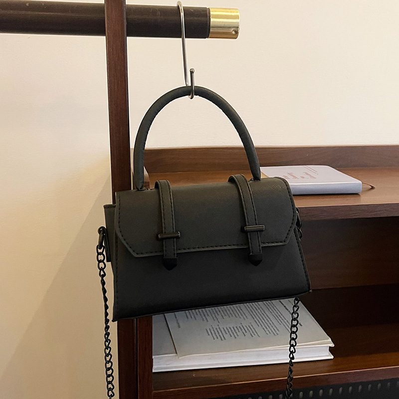 Vintage Top-Handle Crossbody Bag view 3