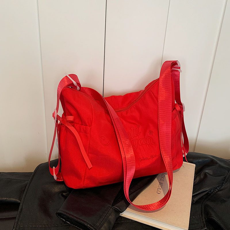 Large Capacity Minimalist Crossbody Top-Handle Bag view 2