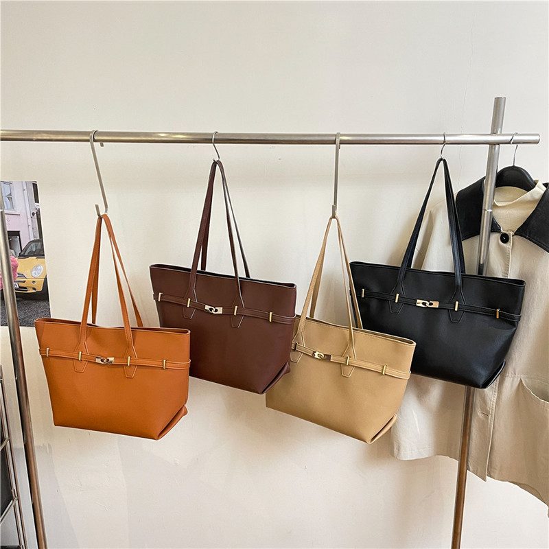 Minimalist Vintage Tote Crossbody Underarm Bag