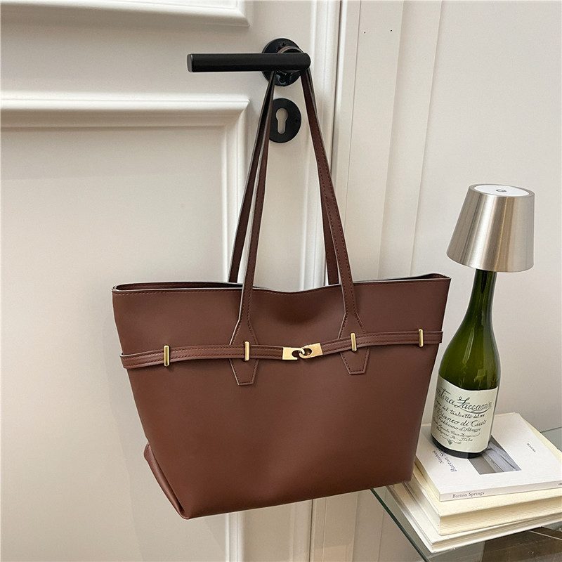 Minimalist Vintage Tote Crossbody Underarm Bag view 2