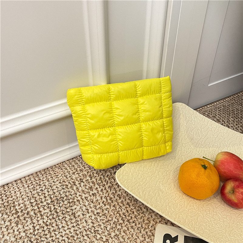 Minimalist Color Block Square Clutch Bag view 2