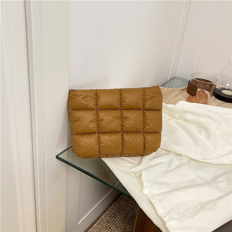 Minimalist Color Block Square Clutch Bag view 4