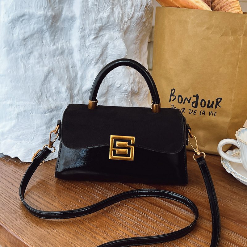 Vintage Matte Square Crossbody Bag view 4