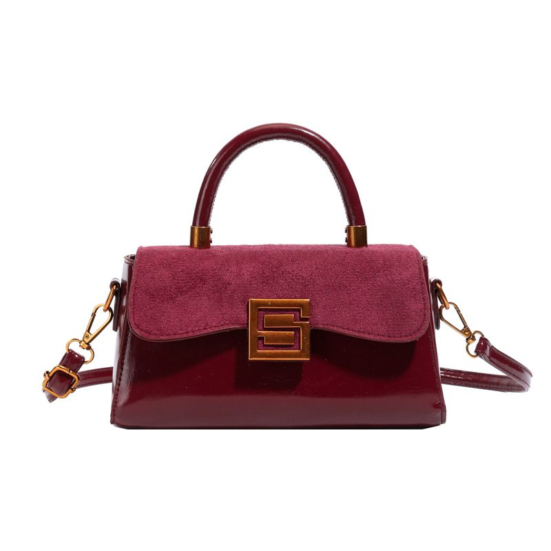 Vintage Matte Square Crossbody Bag view 6