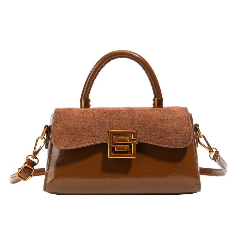 Vintage Matte Square Crossbody Bag view 7