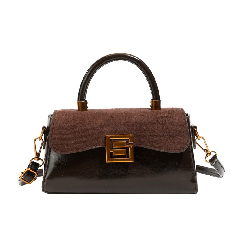 Vintage Matte Square Crossbody Bag view 8