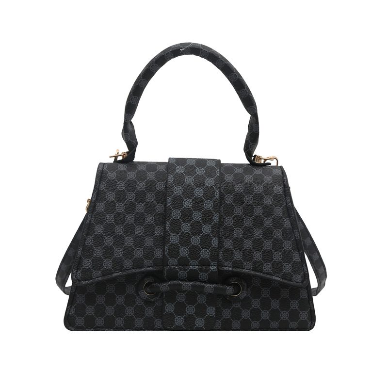 Printed Letter Large Capacity Crossbody Square Bag view 7