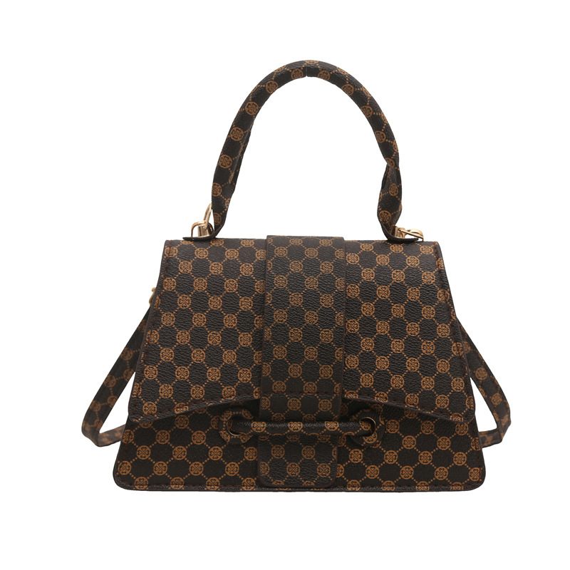 Printed Letter Large Capacity Crossbody Square Bag view 8