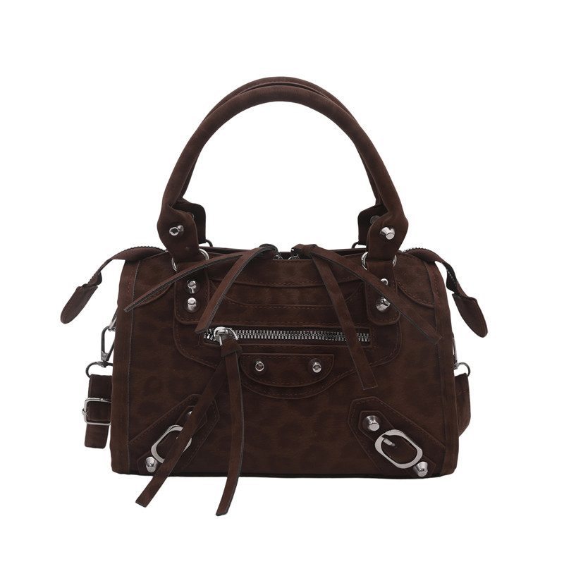Vintage Studded Square Crossbody Bag view 6