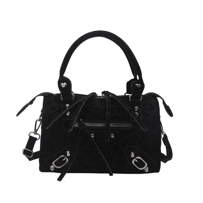 Vintage Studded Square Crossbody Bag view 7