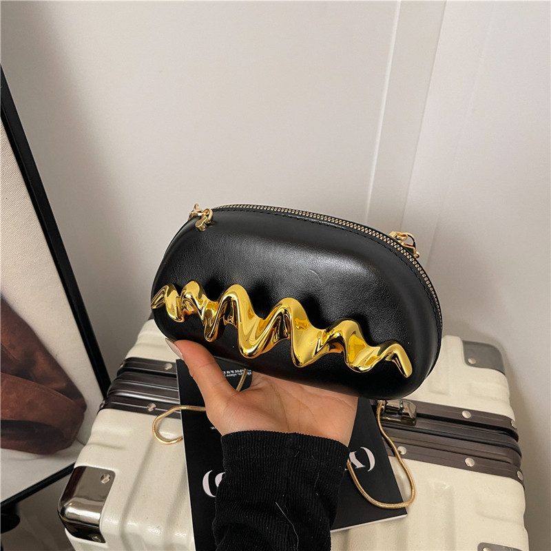Chain Evening Box Crossbody Shoulder Bag view 2