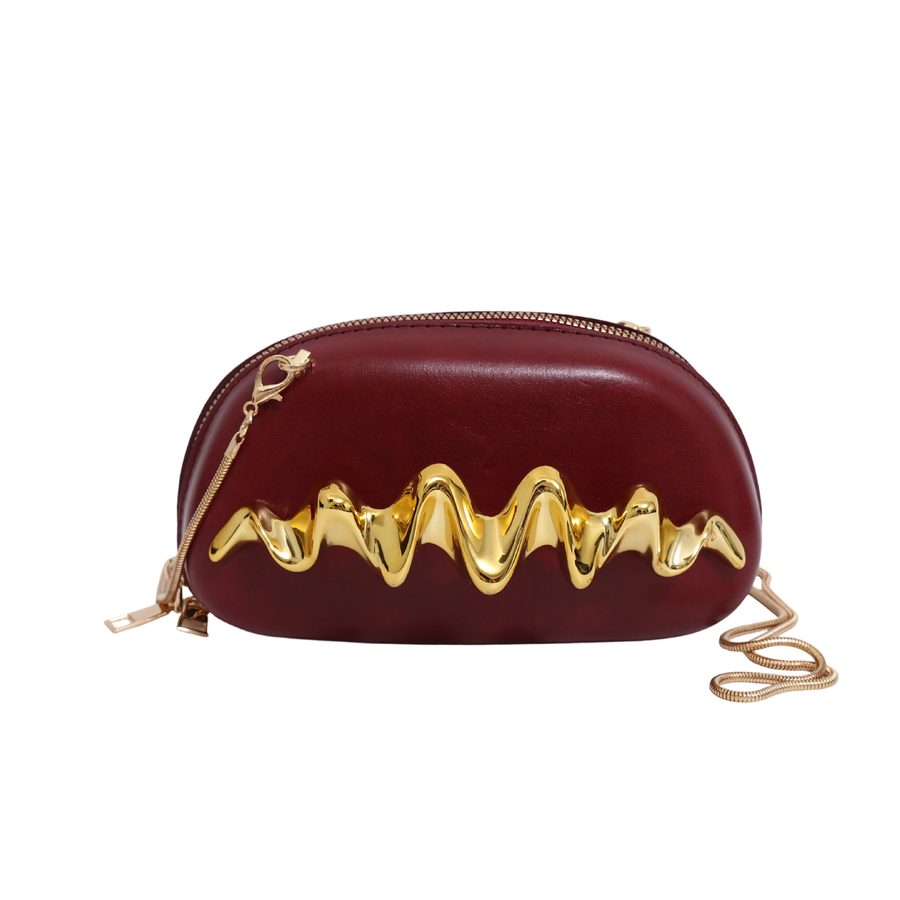 Chain Evening Box Crossbody Shoulder Bag view 6