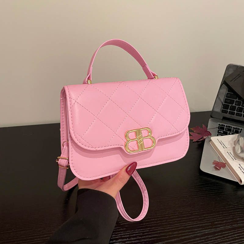 Vintage Minimalist Crossbody Square Bag view 4