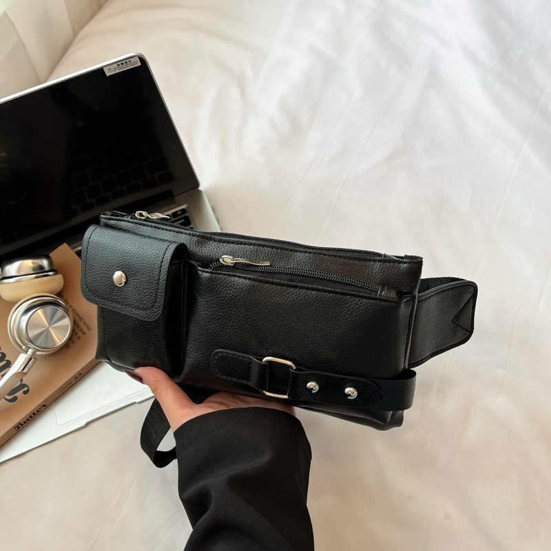 Utility Streetwear Crossbody Chest Bag view 3