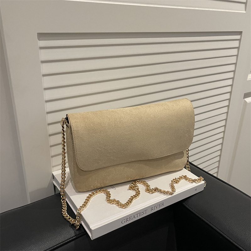 Solid Color Minimalist Crossbody Bag view 3
