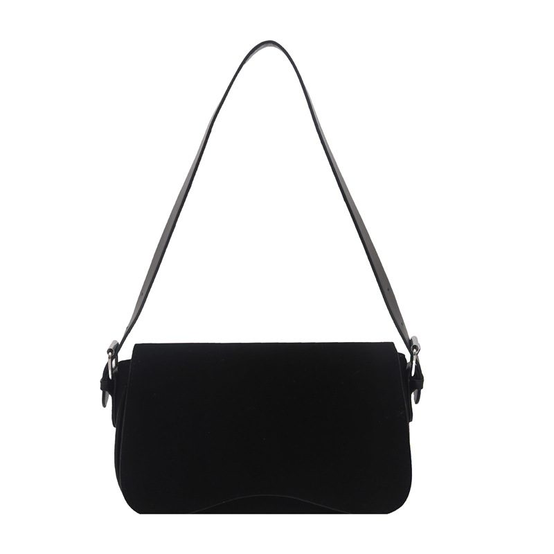 Vintage Matte Underarm Top-Handle Bag view 6