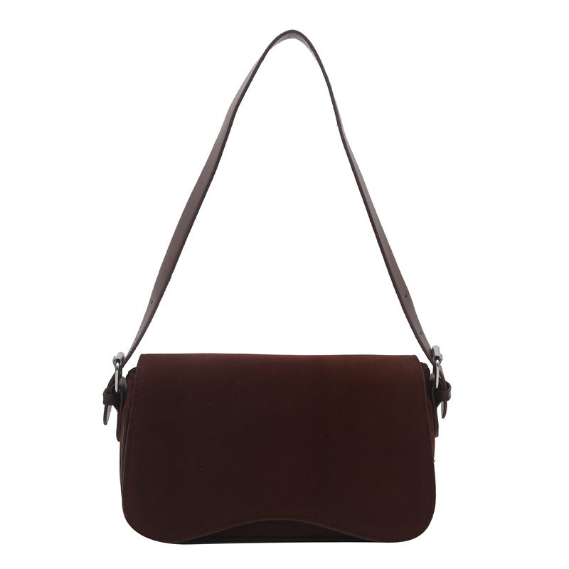Vintage Matte Underarm Top-Handle Bag view 9