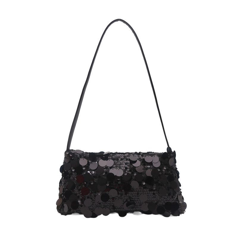 Sequin Chain Large Capacity Crossbody Bag view 8