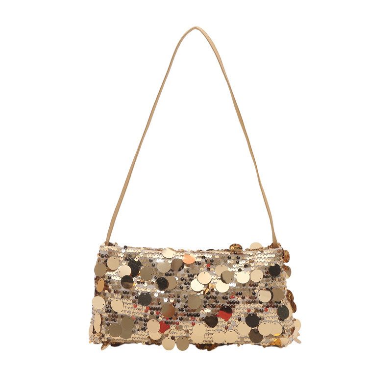 Sequin Chain Large Capacity Crossbody Bag view 9