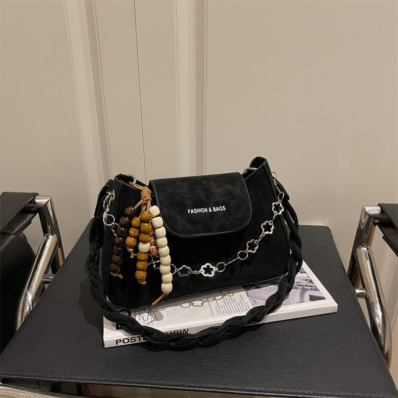 Chain Quilted Small Shoulder Bag view 4