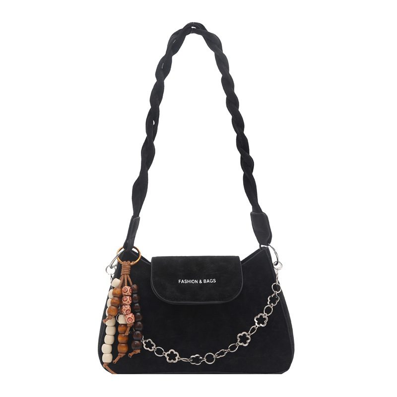 Chain Quilted Small Shoulder Bag view 6