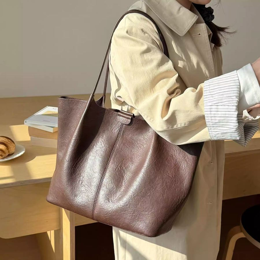 Soft Leather Vintage Crossbody Shoulder Bag