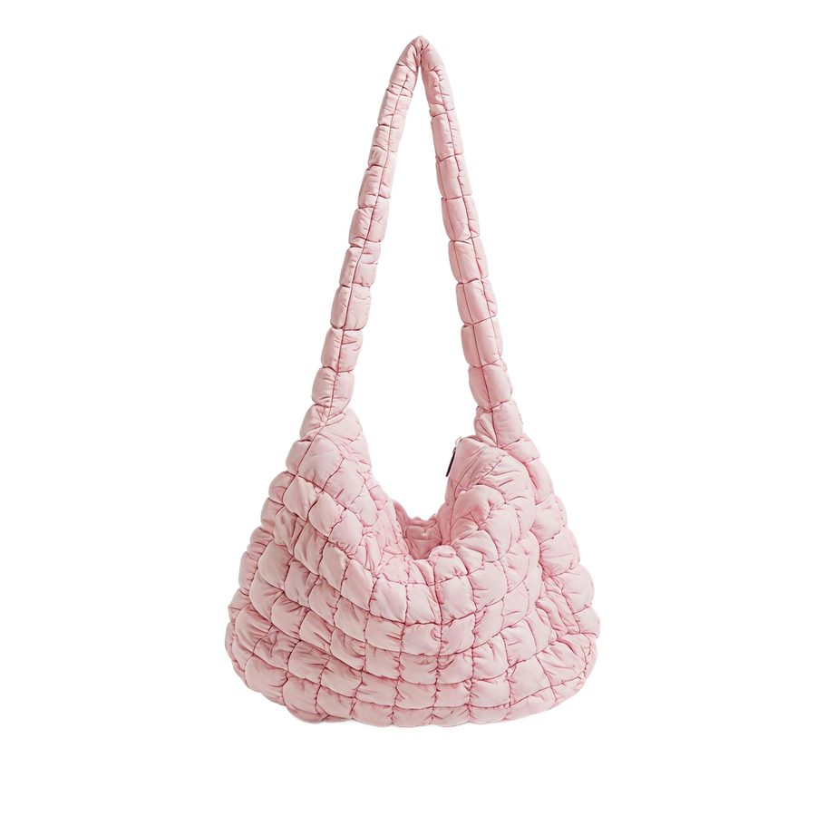 Pleated Cloud Soft Leather Crossbody Bag view 5