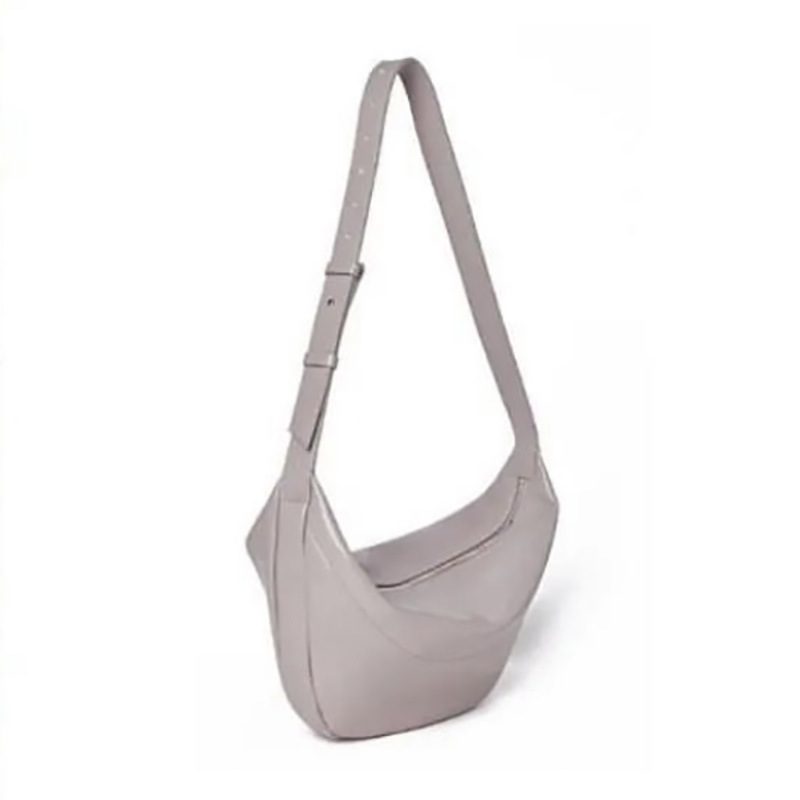 Soft Leather Dumpling Crossbody Bag view 8