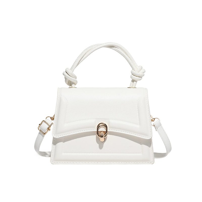 Lock Closure Small Square Crossbody Bag view 10
