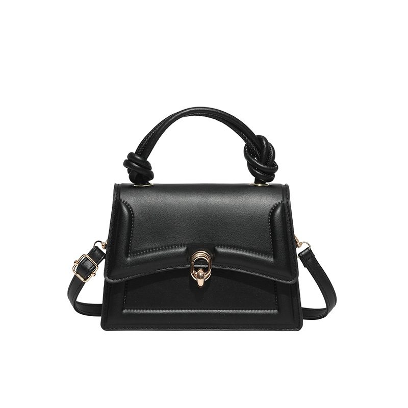 Lock Closure Small Square Crossbody Bag view 6