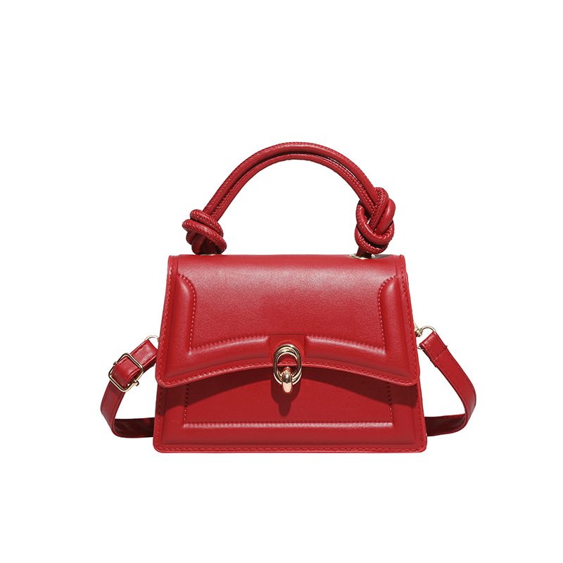 Lock Closure Small Square Crossbody Bag view 7