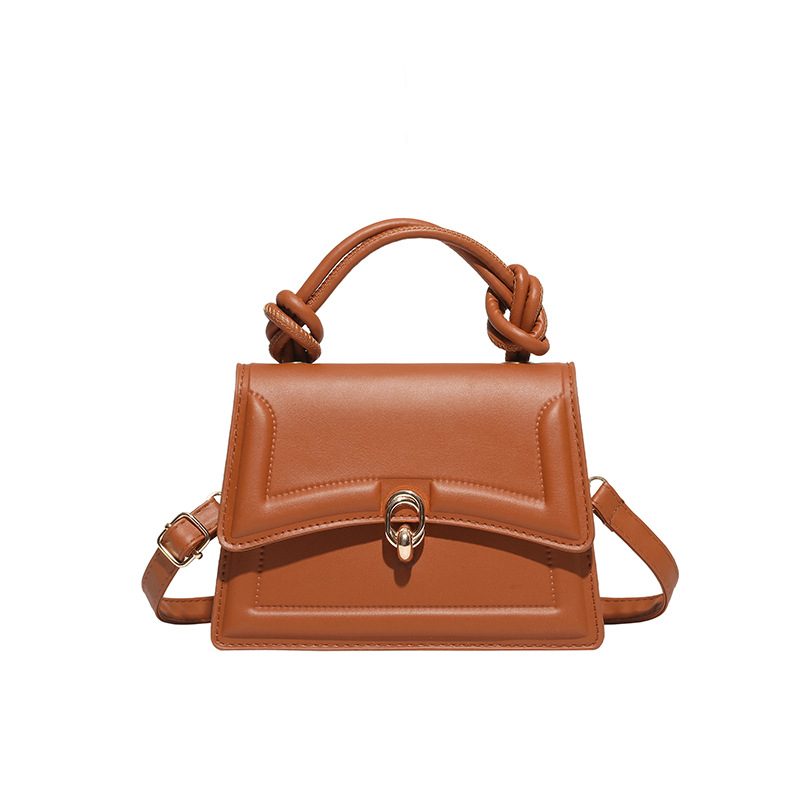 Lock Closure Small Square Crossbody Bag view 8