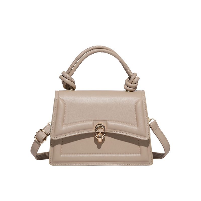 Lock Closure Small Square Crossbody Bag view 9