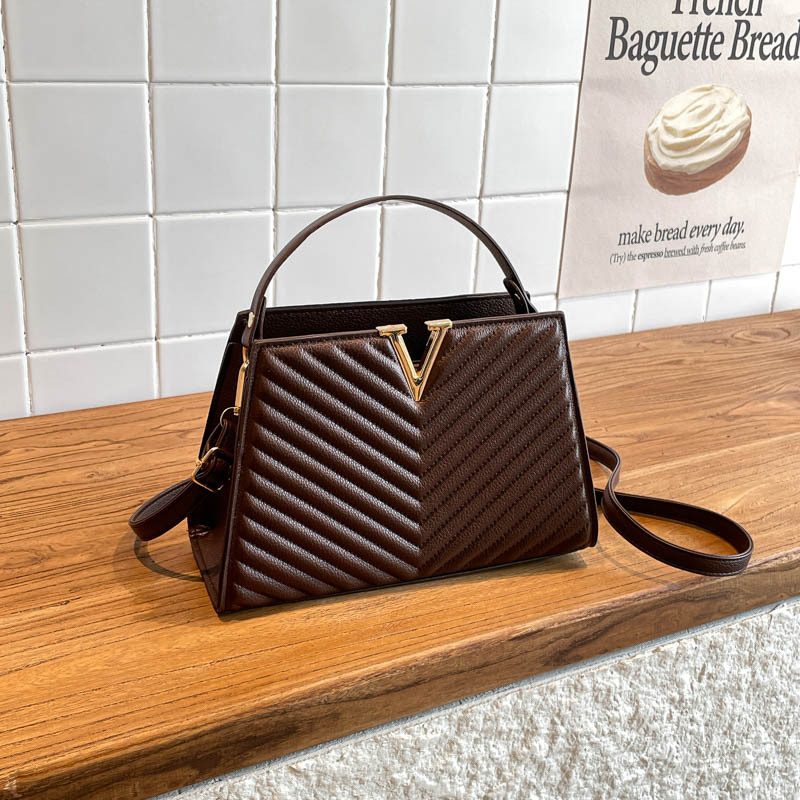 Quilted Large Square Shoulder Bag view 2