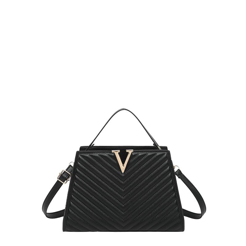 Quilted Large Square Shoulder Bag view 6