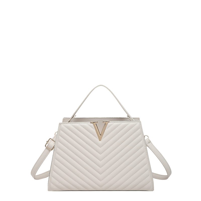 Quilted Large Square Shoulder Bag view 7