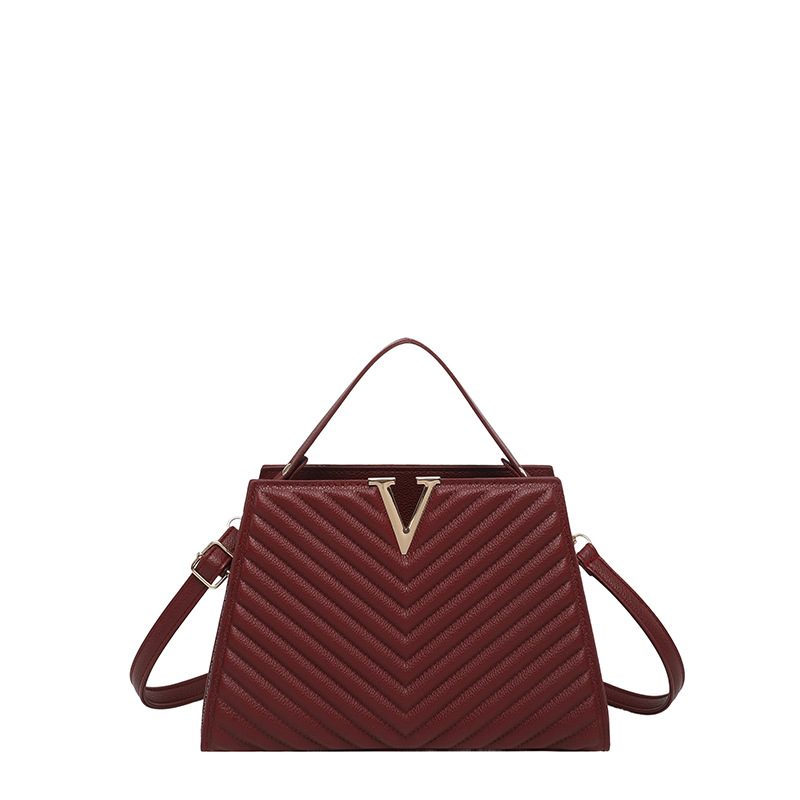 Quilted Large Square Shoulder Bag view 8