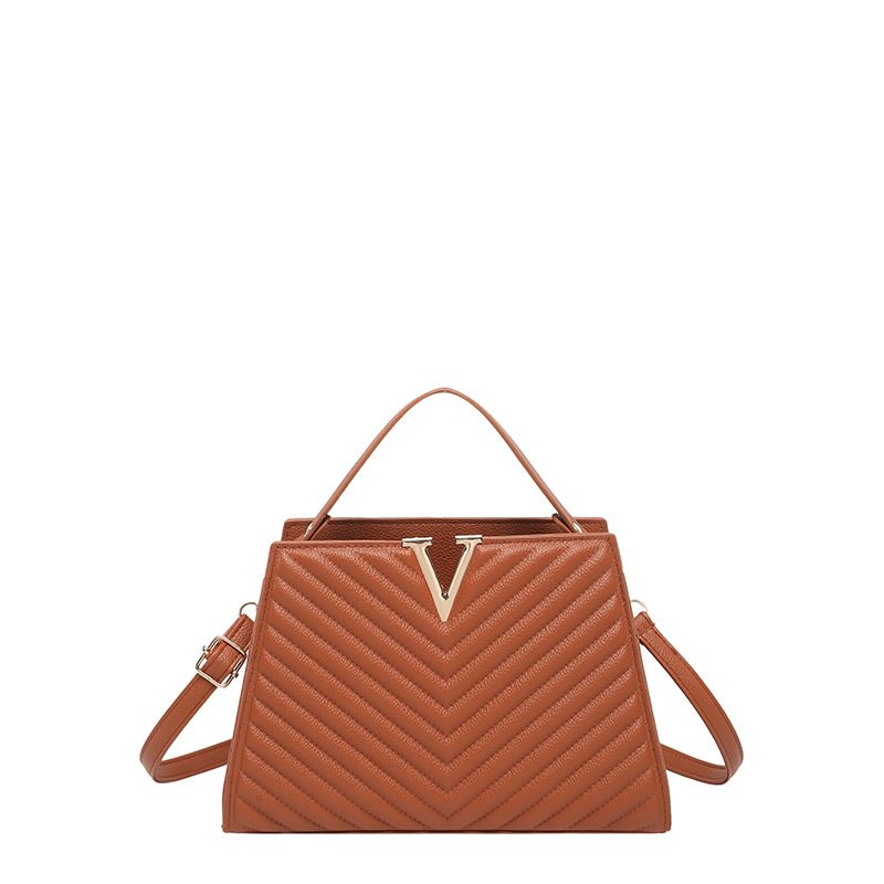 Quilted Large Square Shoulder Bag view 9