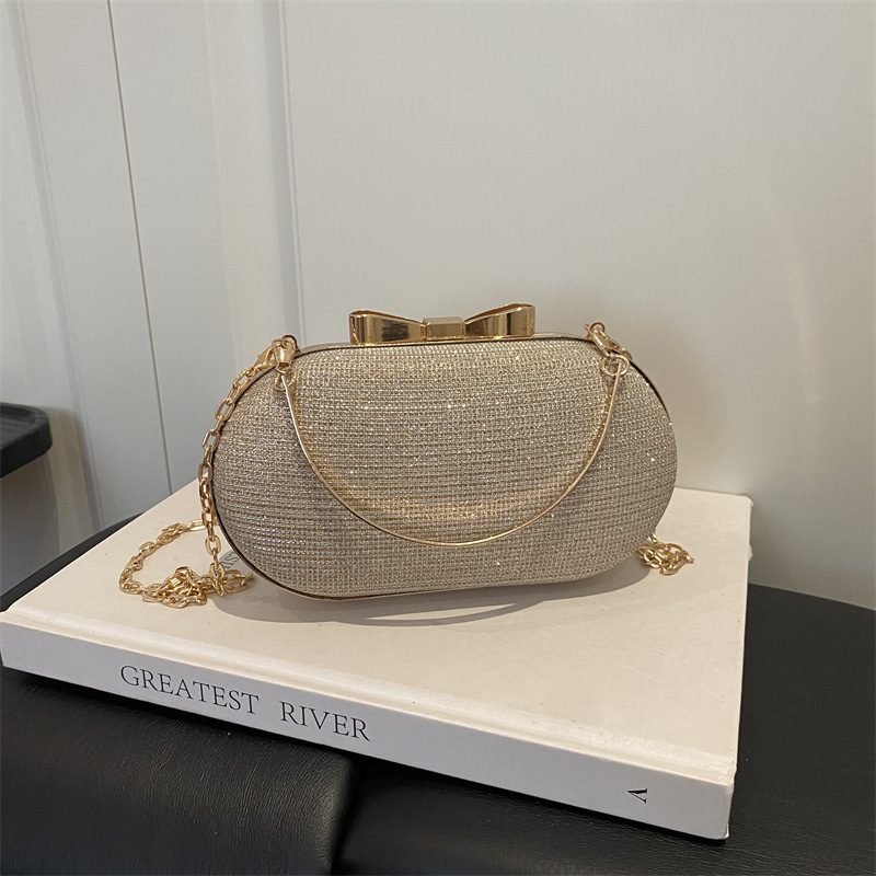 Quilted Chain Top-Handle Crossbody Bag view 4